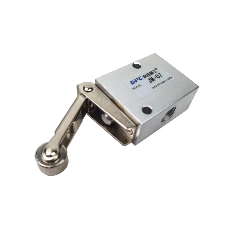 1 pcs JM-07 Pneumatic Two-Position Three-Way Mechanical Valve Manual Valve Switch Control Valve
1 pcs JM-07 Pneumatic Two-Position Three-Way Mechanical Valve Manual Valve Switch Control Valve