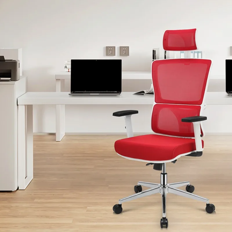 Ergonomic Office Chair High-Back Swivel Chair with Adjustable Headrest and Arms, Lumbar Support and Tilt Function Computer Mes
Ergonomic Office Chair High-Back Swivel Chair with Adjustable Headrest and Arms, Lumbar Support and Tilt Function Computer Mes