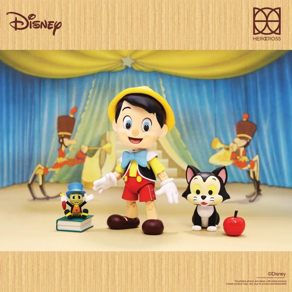 Herocross Disney Pinocchio Alloy Movable Anime Figure Pinocchio Collectable Model Kids Birthday Gifts In Stock
Herocross Disney Pinocchio Alloy Movable Anime Figure Pinocchio Collectable Model Kids Birthday Gifts In Stock