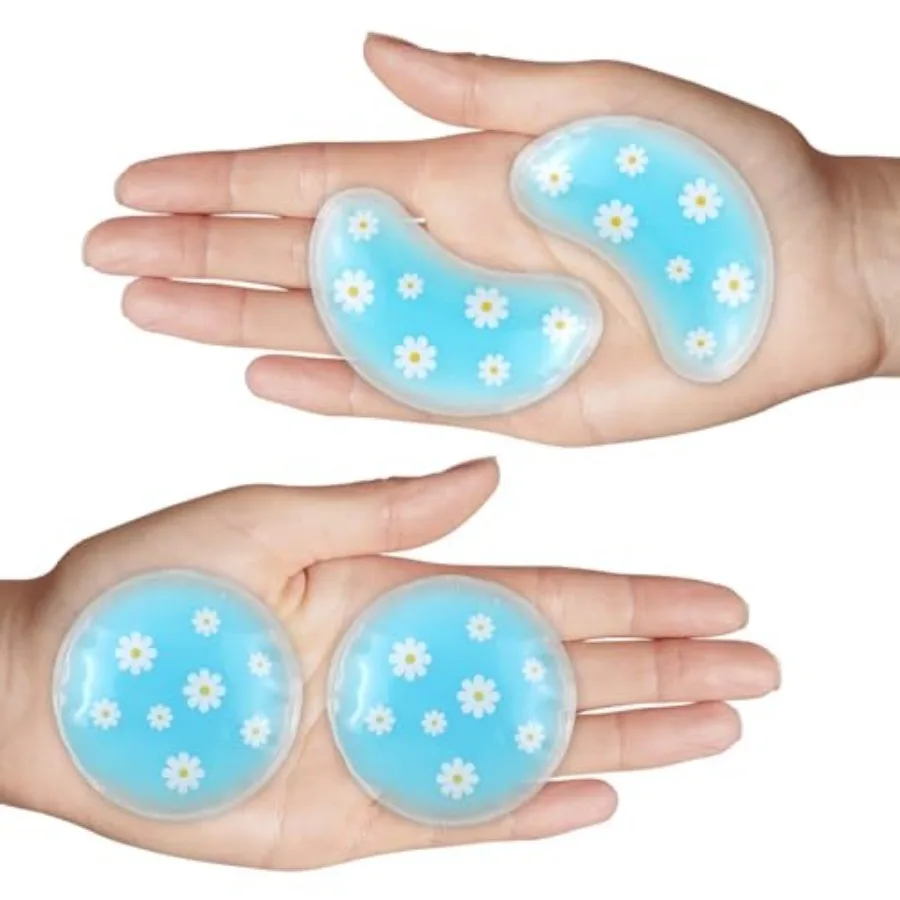 Gel Ice Pack Reusable Cooling Eye Pads and Under Patches, Eye Hot Cold Treatment for Redness, Pain Relief Relax
Gel Ice Pack Reusable Cooling Eye Pads and Under Patches, Eye Hot Cold Treatment for Redness, Pain Relief Relax