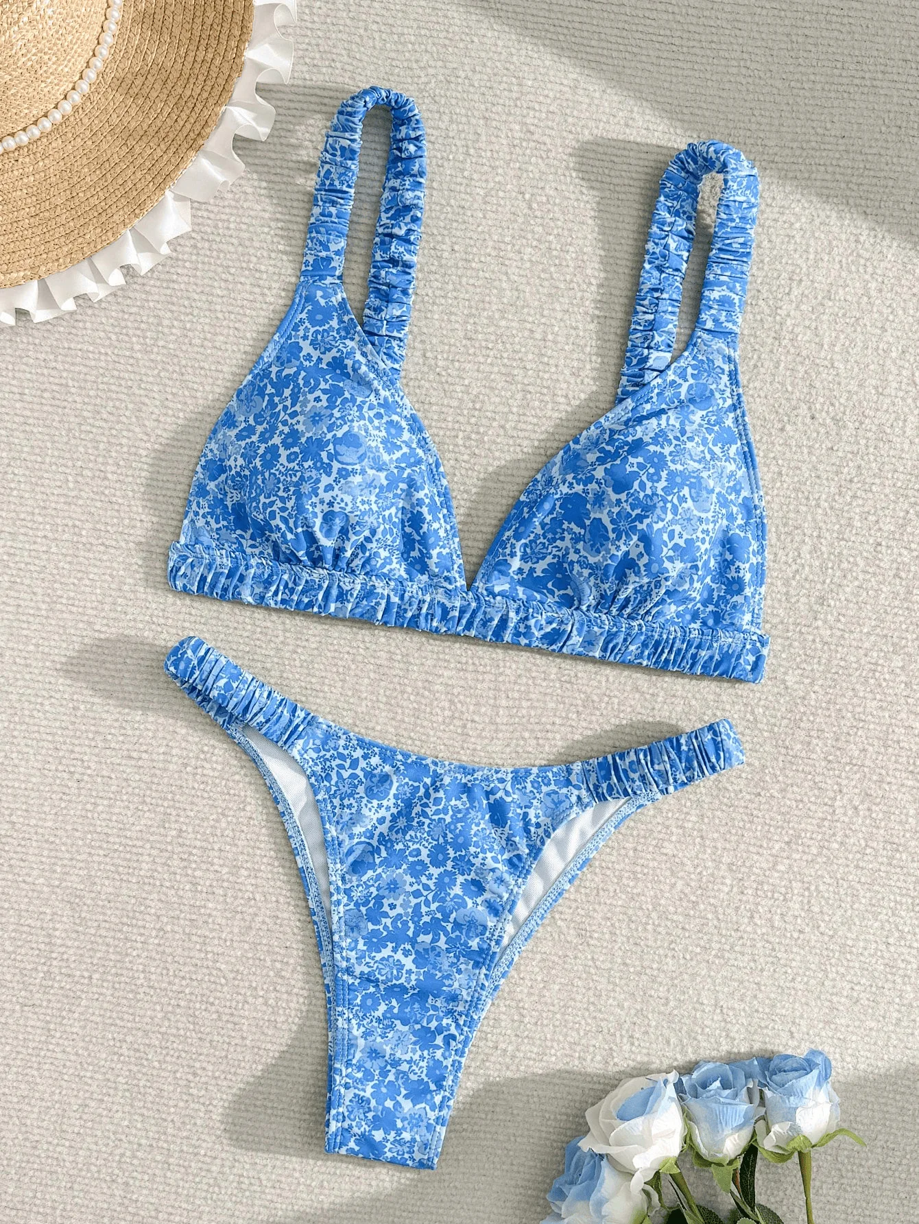 2026 New Summer Women Bikini Sets Sexy Floral Print Two Piece Swimsuit High Waisted Bathing Suits Push Up Beach Wear
2026 New Summer Women Bikini Sets Sexy Floral Print Two Piece Swimsuit High Waisted Bathing Suits Push Up Beach Wear