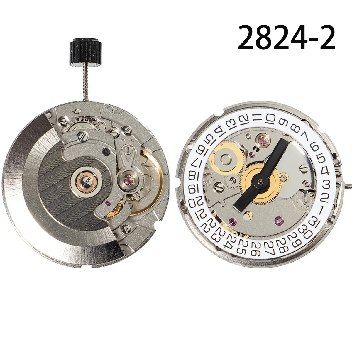 25 Jewels PT5000 Automatic High Precision Mechanical Movement Datewheel 28800/Hour Frequency ETA2824-2 Wristwatch Parts Replace
25 Jewels PT5000 Automatic High Precision Mechanical Movement Datewheel 28800/Hour Frequency ETA2824-2 Wristwatch Parts Replace