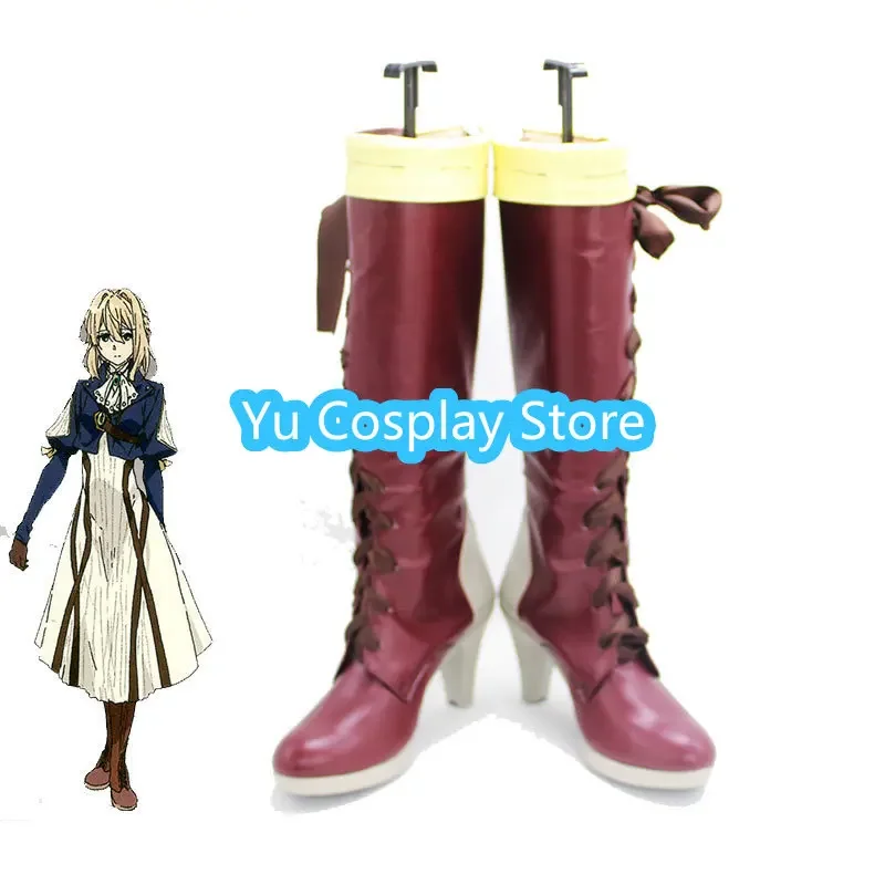 Yu-Cosplay Anime Violet Evergarden Cosplay Shoes PU Leather Shoes Halloween Carnival Boots Cosplay Props Custom Made
Yu-Cosplay Anime Violet Evergarden Cosplay Shoes PU Leather Shoes Halloween Carnival Boots Cosplay Props Custom Made