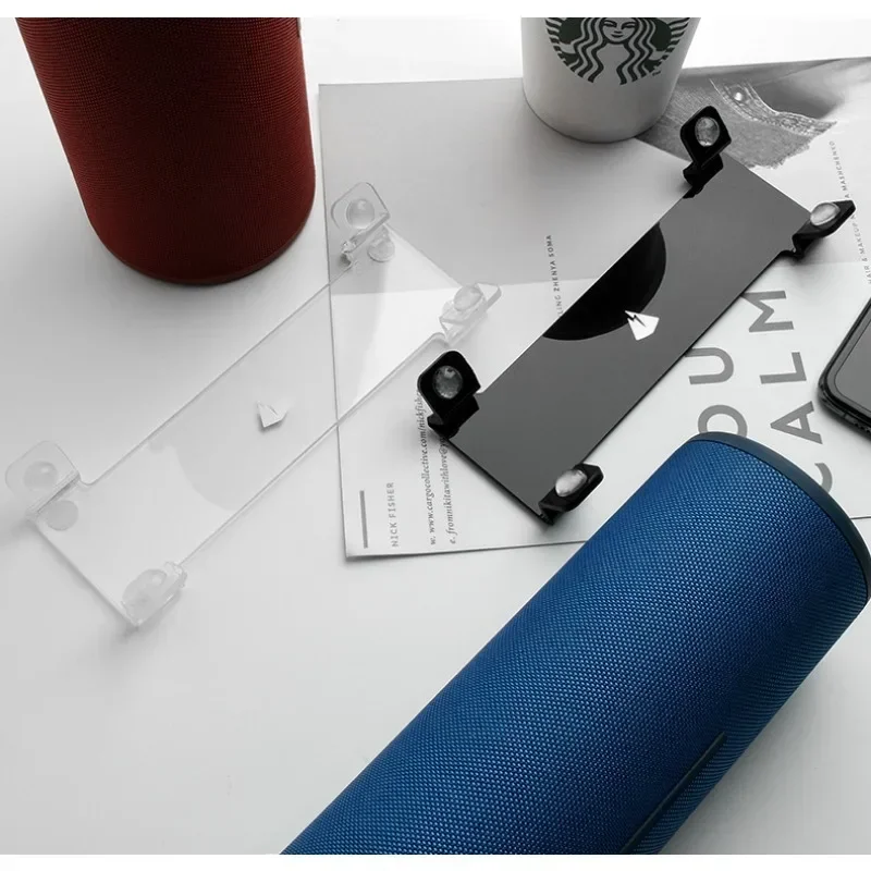 Desktop Speaker Stand Holder Acrylic Bracket for Similiar Size Speakers Equipments
Desktop Speaker Stand Holder Acrylic Bracket for Similiar Size Speakers Equipments