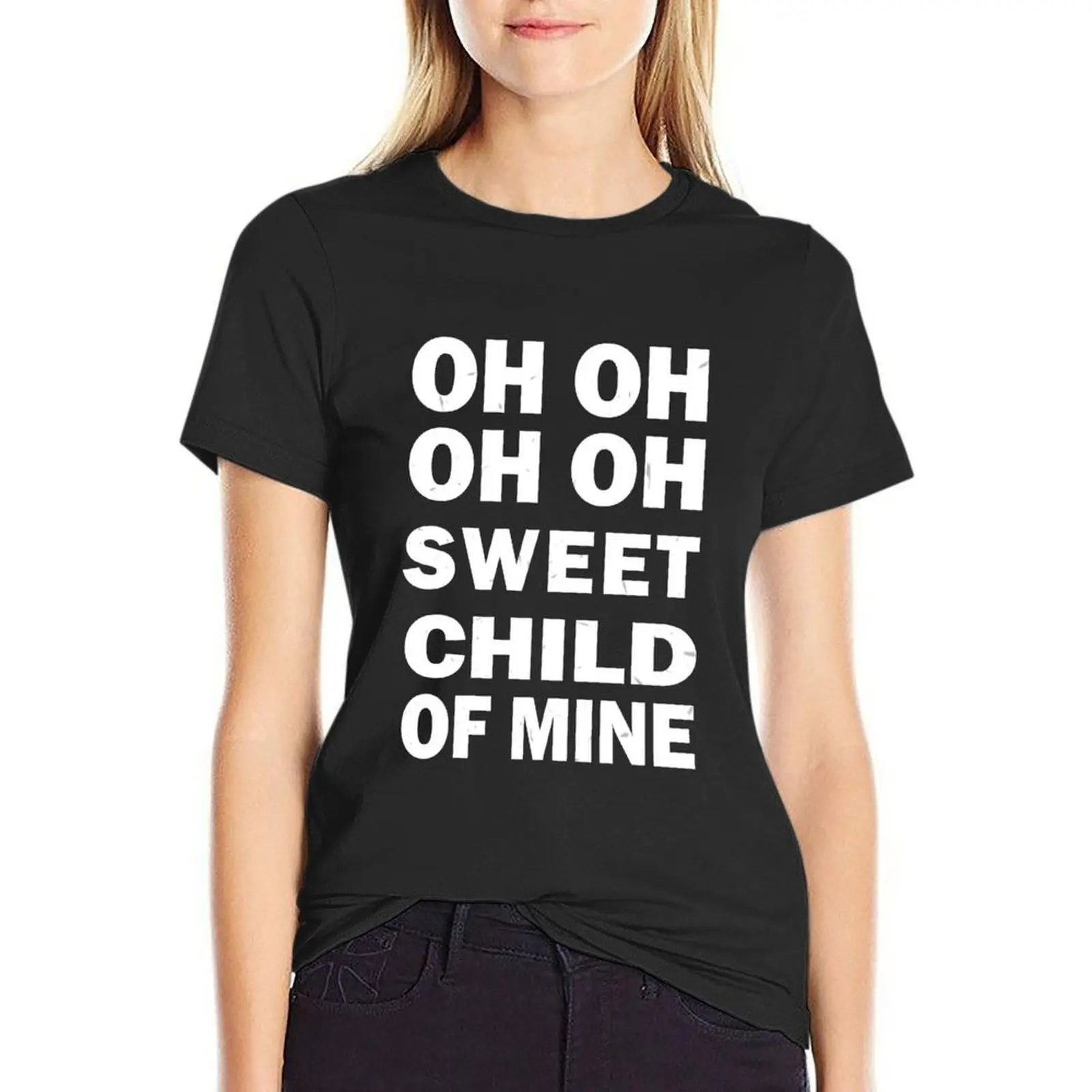 Sweet child of mine T-Shirt summer top Aesthetic clothing anime luxury designer clothing Women
Sweet child of mine T-Shirt summer top Aesthetic clothing anime luxury designer clothing Women