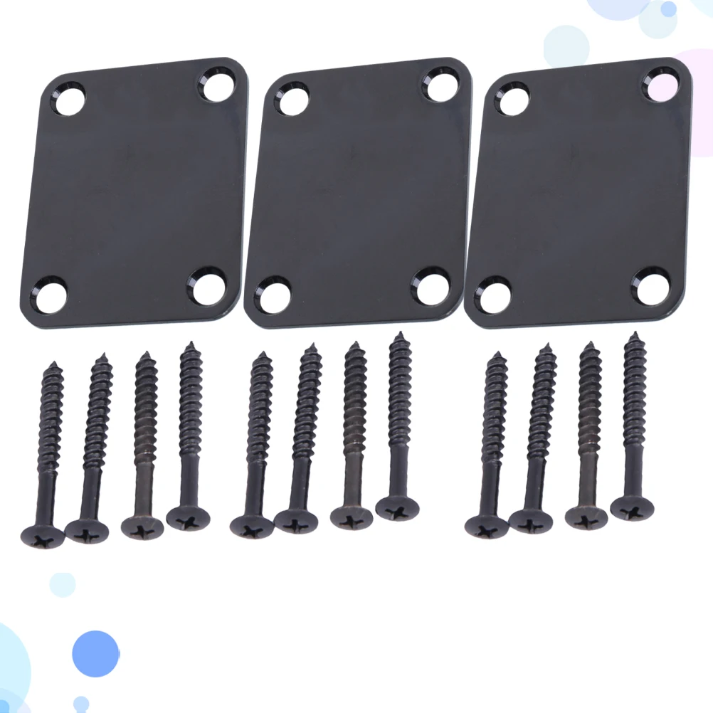 3pcs Guitar Neck Plate Durable Precision Design Musical Instrument Reinforcement Board Bass Accessories Electric
3pcs Guitar Neck Plate Durable Precision Design Musical Instrument Reinforcement Board Bass Accessories Electric