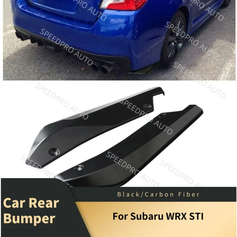 Car Rear Bumper Lip Splitter Diffuser for S-ubaru WRX STI Scratch Protector Spoiler Extension Winglets Side Skirt Black
Car Rear Bumper Lip Splitter Diffuser for S-ubaru WRX STI Scratch Protector Spoiler Extension Winglets Side Skirt Black