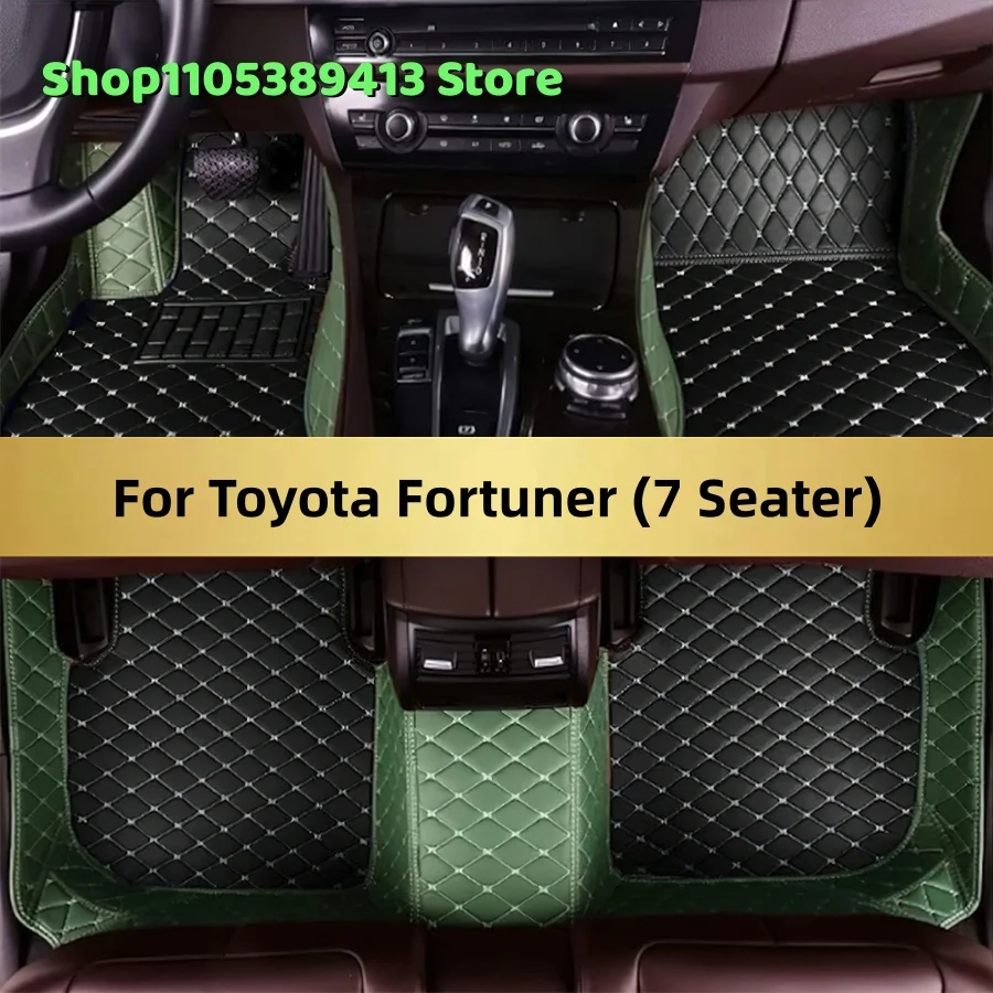Коврики для автомобиля из кожи на заказ для Toyota Fortuner (7 мест) 2025 2024 2023 2022 2021 2020, аксессуары для автоковриков
Коврики для автомобиля из кожи на заказ для Toyota Fortuner (7 мест) 2025 2024 2023 2022 2021 2020, аксессуары для автоковриков