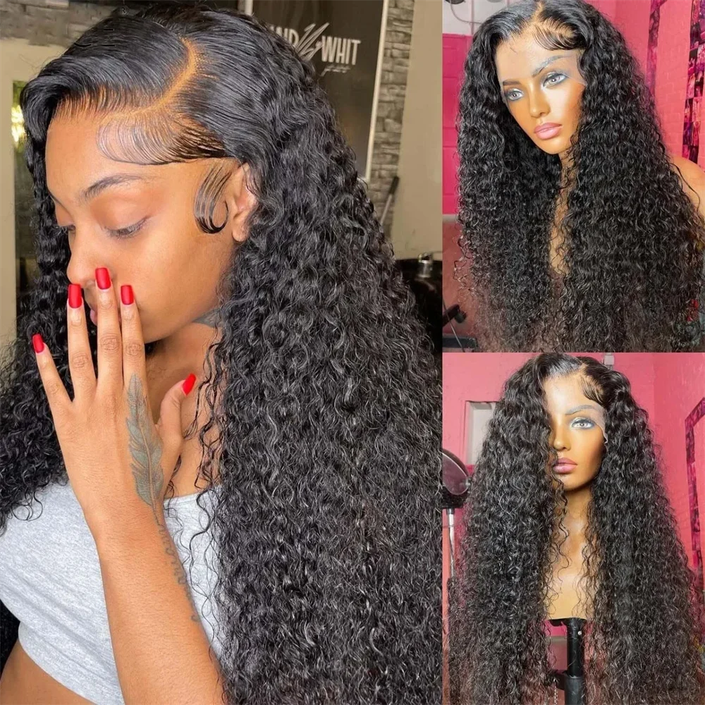 Soft Natural Black Glueless 26Inch Long Kinky Curly Lace Front Wig For Women With Baby Hair Synthetic Preplucked Glueless Daily
Soft Natural Black Glueless 26Inch Long Kinky Curly Lace Front Wig For Women With Baby Hair Synthetic Preplucked Glueless Daily