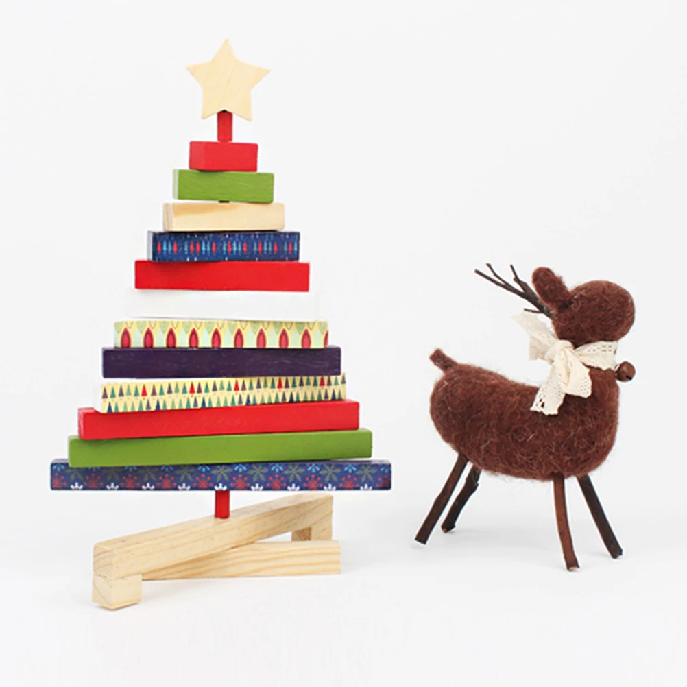 Rotating Wooden Christmas Ornament Desktop Decoration Home Office Party Festive Atmosphere Bamboo Design Strong
Rotating Wooden Christmas Ornament Desktop Decoration Home Office Party Festive Atmosphere Bamboo Design Strong
