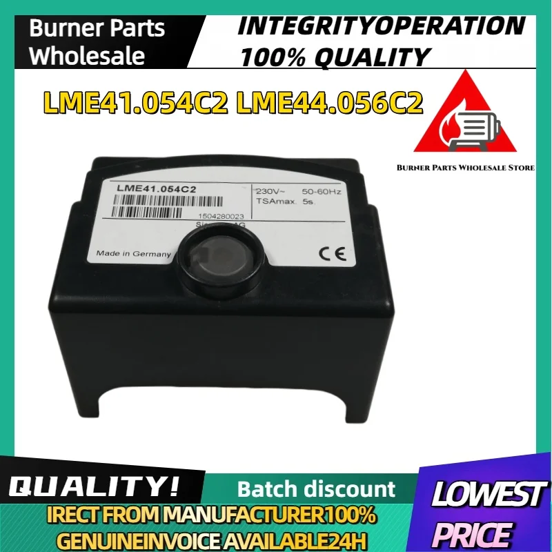 New Original Genuine LME41.054C2 LME44.056C Burner Program Controller Industrial Combustion Heating Equipment Replacement Spare
New Original Genuine LME41.054C2 LME44.056C Burner Program Controller Industrial Combustion Heating Equipment Replacement Spare