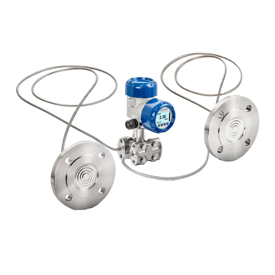 membrane diaphragm seal differential pressure transmitter with capillary and display
membrane diaphragm seal differential pressure transmitter with capillary and display