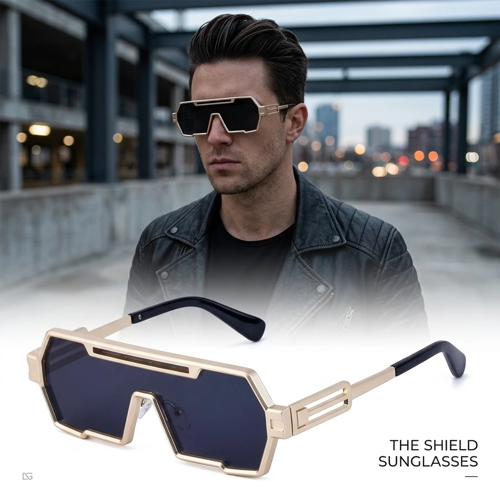 Vintage Steampunk Irregular Sunglasses Men UV400 Punk Sun Glasses Metal Frame Fashion Driving Outdoor Eyewear
Vintage Steampunk Irregular Sunglasses Men UV400 Punk Sun Glasses Metal Frame Fashion Driving Outdoor Eyewear