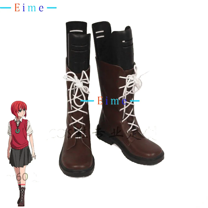 Аниме Magus' Bride Chise Hatori, обувь для косплея, карнавальные ботинки на Хэллоуин, обувь из искусственной кожи, реквизит для косплея, аксессуары на заказ
Аниме Magus' Bride Chise Hatori, обувь для косплея, карнавальные ботинки на Хэллоуин, обувь из искусственной кожи, реквизит для косплея, аксессуары на заказ