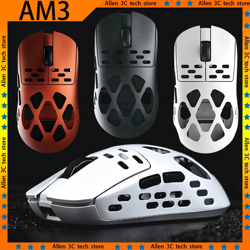 Игровая мышь AJAZZ AM3 Pro Max, трехрежимный магниевый сплав Paw3950, датчик вершины, легкая игровая мышь по индивидуальному заказу, аксессуары для ПК
Игровая мышь AJAZZ AM3 Pro Max, трехрежимный магниевый сплав Paw3950, датчик вершины, легкая игровая мышь по индивидуальному заказу, аксессуары для ПК