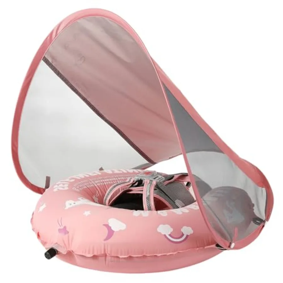 Float Self-Inflating Baby Pool Float with Canopy Compressible Pool Swim Float Infant Soft Solid Swimming Trainer with
Float Self-Inflating Baby Pool Float with Canopy Compressible Pool Swim Float Infant Soft Solid Swimming Trainer with