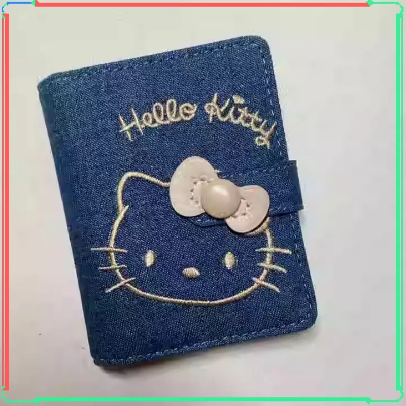 In Stock Cartoon Anime Merchandise Hello Kitty Denim Embroidery Storage Change Passport Mini Portable Carry On Small Card Bag
In Stock Cartoon Anime Merchandise Hello Kitty Denim Embroidery Storage Change Passport Mini Portable Carry On Small Card Bag