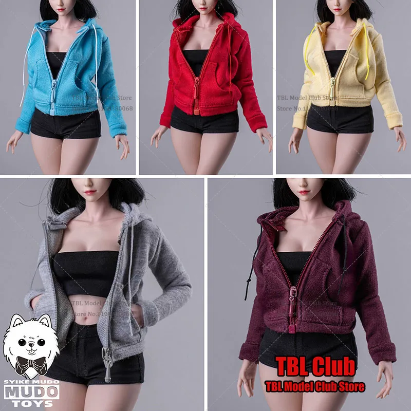 Multicolour CTC-006 1/6 Scale Women's Zipper Hooded Sweatshirt Jacket Coat Tops Clothes Model Fit 12'' Soldier Action Figure
Multicolour CTC-006 1/6 Scale Women's Zipper Hooded Sweatshirt Jacket Coat Tops Clothes Model Fit 12'' Soldier Action Figure