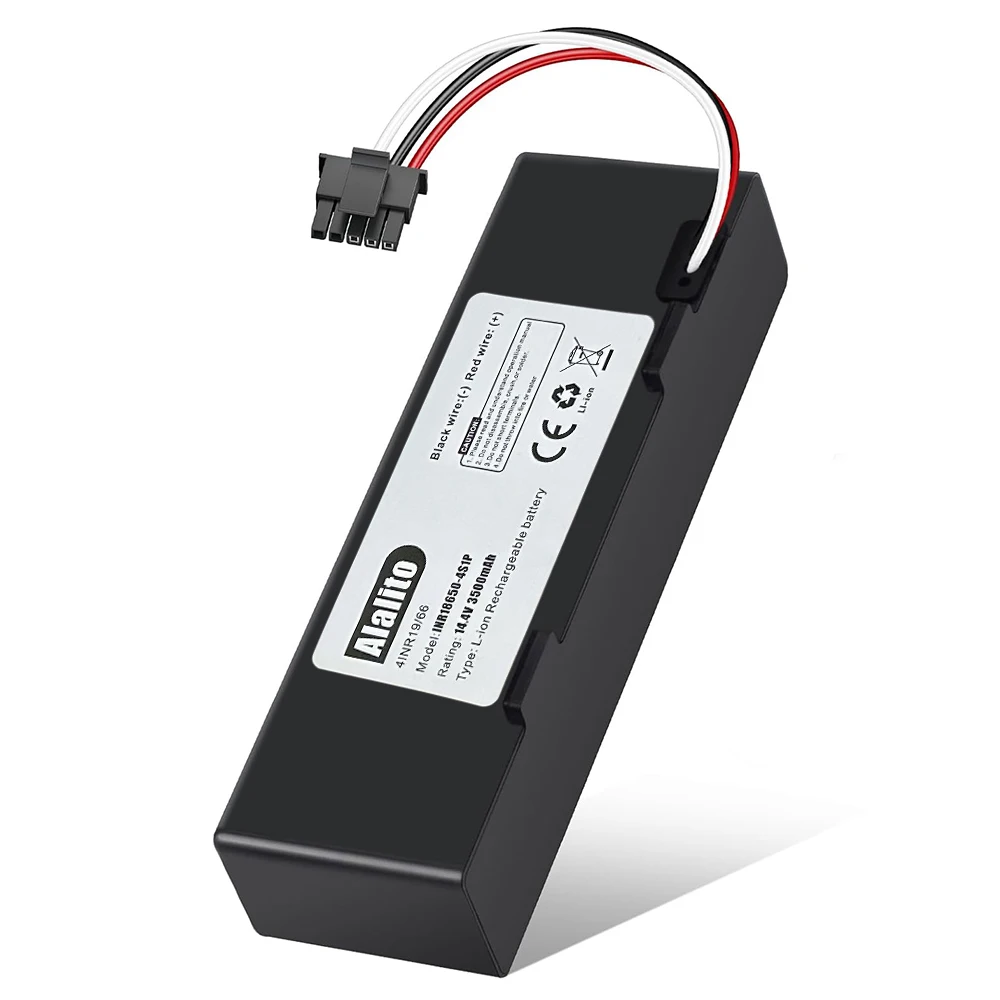 4000mAh 14.4V/14.8V Lithium Replacement Battery for Cecotec Conga 3290 3390 3490 3590 3690 3790 3890 robotic vacuum cleaner
4000mAh 14.4V/14.8V Lithium Replacement Battery for Cecotec Conga 3290 3390 3490 3590 3690 3790 3890 robotic vacuum cleaner