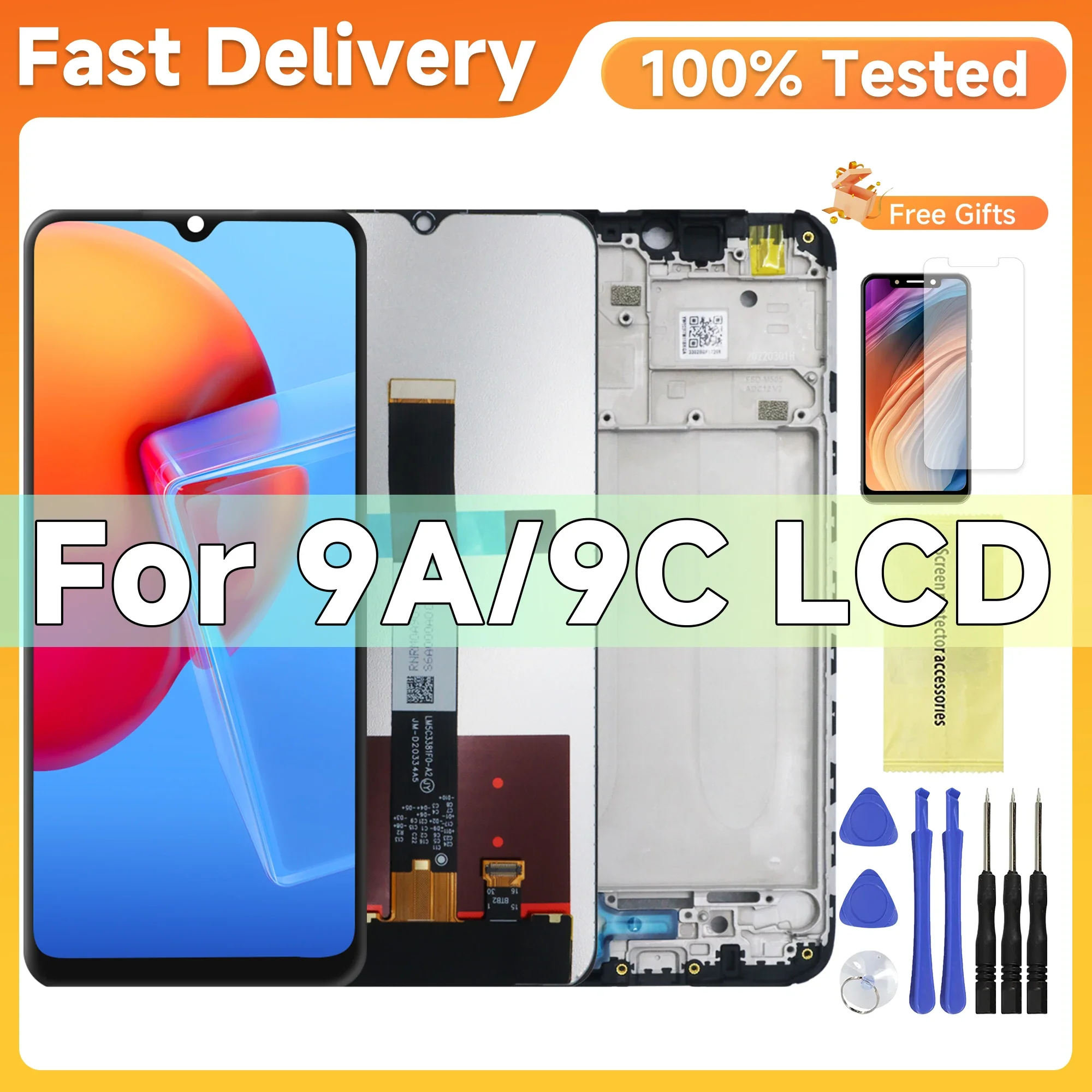 6.53'' For Ori Xiaomi Redmi 9A Display Touch Screen Digitizer Assembly Replacement For Xiaomi Redmi 9C display
6.53'' For Ori Xiaomi Redmi 9A Display Touch Screen Digitizer Assembly Replacement For Xiaomi Redmi 9C display