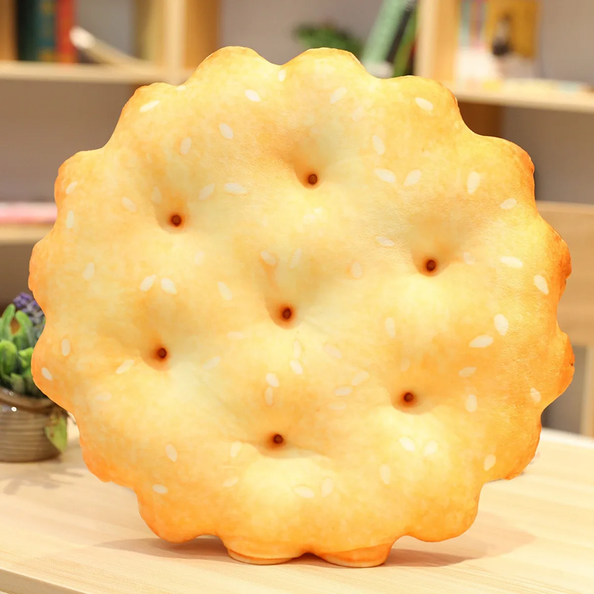 Biscuit Cushion Square 40cm Hugging Pillow Soft Comfortable Creative Bolster Sleep Helper Decoration Gift for Home
Biscuit Cushion Square 40cm Hugging Pillow Soft Comfortable Creative Bolster Sleep Helper Decoration Gift for Home