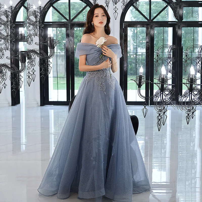 Elegant Off Shoulder Women Evening Dresses Sequins Prom Party Gowns Formal Vestido De Noche Abenkleider robes de soirée
Elegant Off Shoulder Women Evening Dresses Sequins Prom Party Gowns Formal Vestido De Noche Abenkleider robes de soirée