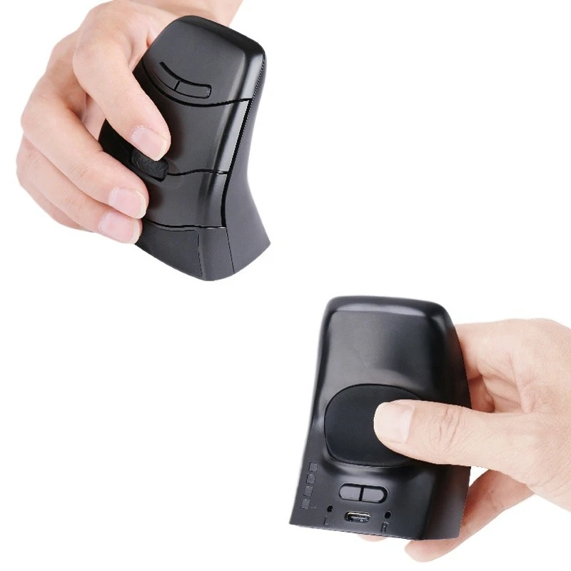 Vertical mouse, dedicated wireless ergonomics for wrist pain, universal for left and right hands, natural and comfortable
Vertical mouse, dedicated wireless ergonomics for wrist pain, universal for left and right hands, natural and comfortable