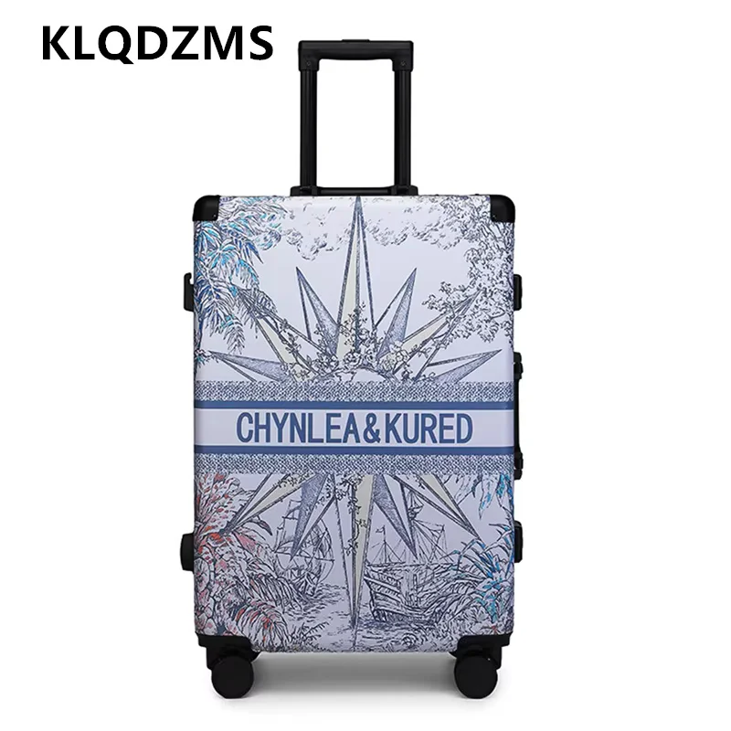 KLQDZMS Large Capacity Suitcase PVC Boarding Box Women's 20"24 Inch Trolley Case Family Travel Essentials with Wheels Luggage
KLQDZMS Large Capacity Suitcase PVC Boarding Box Women's 20"24 Inch Trolley Case Family Travel Essentials with Wheels Luggage