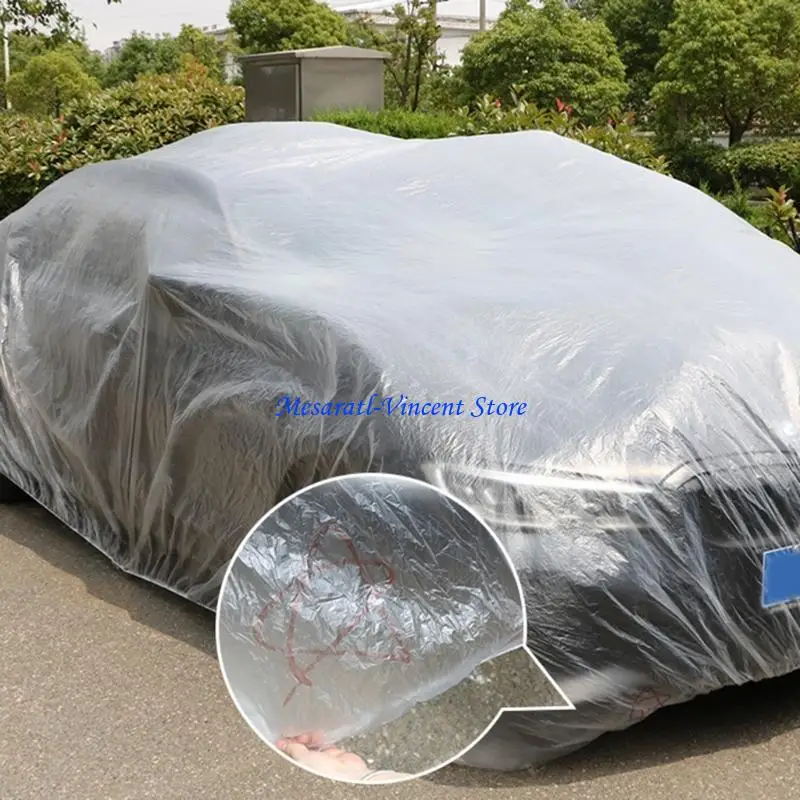 A70F Car Cover Outdoor Waterproof Sun Dusts Wind Snow Protections Disposable Car Cover with Elastic Band
A70F Car Cover Outdoor Waterproof Sun Dusts Wind Snow Protections Disposable Car Cover with Elastic Band