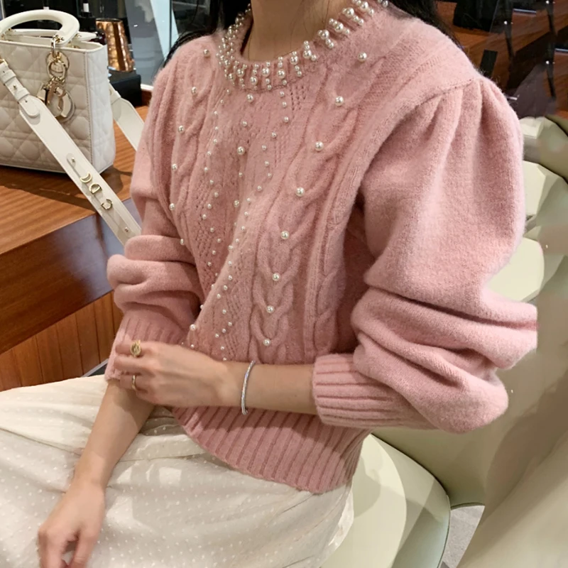 Y2k Pearls Sweater Women 2024 Autumn Winter Simple Pullover Cardigan Hemp Pattern Knit Jumper Casual Warm Top Jacquard Jumpers
Y2k Pearls Sweater Women 2024 Autumn Winter Simple Pullover Cardigan Hemp Pattern Knit Jumper Casual Warm Top Jacquard Jumpers