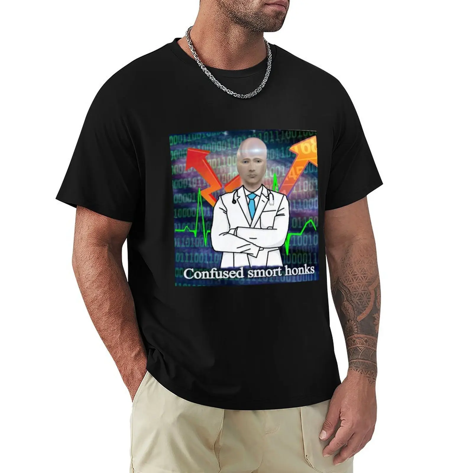 confused smort honks T-Shirt Retro Graphic Print T-Shirt
confused smort honks T-Shirt Retro Graphic Print T-Shirt