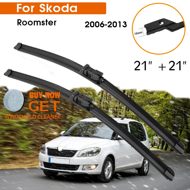 Car Wiper Blade For Skoda Roomster 2006-2013 Windshield Rubber Silicon Refill Front Window Wiper 21"+21" LHD RHD Accessorie
Car Wiper Blade For Skoda Roomster 2006-2013 Windshield Rubber Silicon Refill Front Window Wiper 21"+21" LHD RHD Accessorie