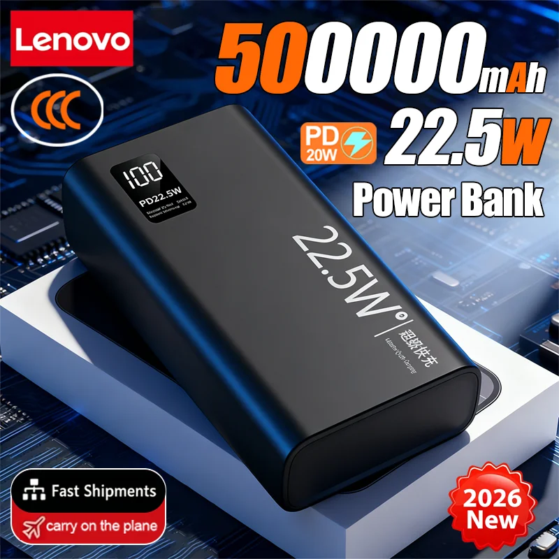 Портативный внешний аккумулятор Lenovo 200000 мАч, 22,5 Вт, большой емкости, с цифровым дисплеем, для Magsafe, для iPhone
Портативный внешний аккумулятор Lenovo 200000 мАч, 22,5 Вт, большой емкости, с цифровым дисплеем, для Magsafe, для iPhone