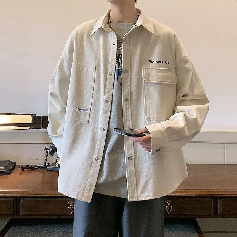 High Quali Men's irt Jaet Spring Season Teenager New Sle Casual Workwear Open Cardigan Outerwear Japanese Sle Hong ...
High Quali Men's irt Jaet Spring Season Teenager New Sle Casual Workwear Open Cardigan Outerwear Japanese Sle Hong ...