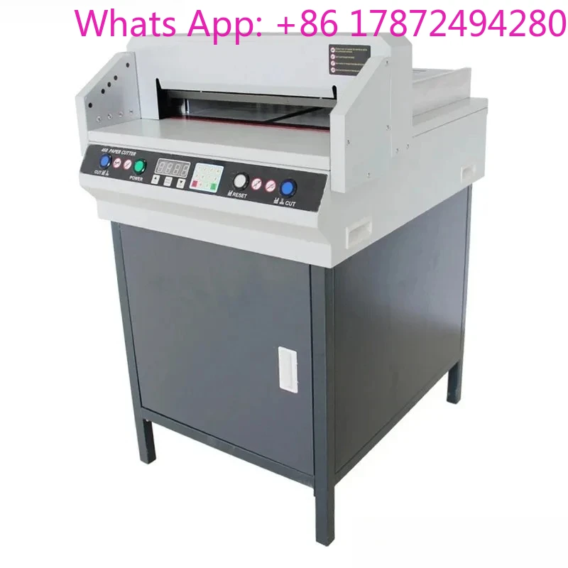 450 Digital Control A3 Size Guillotine Cutter/Paper Cutting Machine Price
450 Digital Control A3 Size Guillotine Cutter/Paper Cutting Machine Price