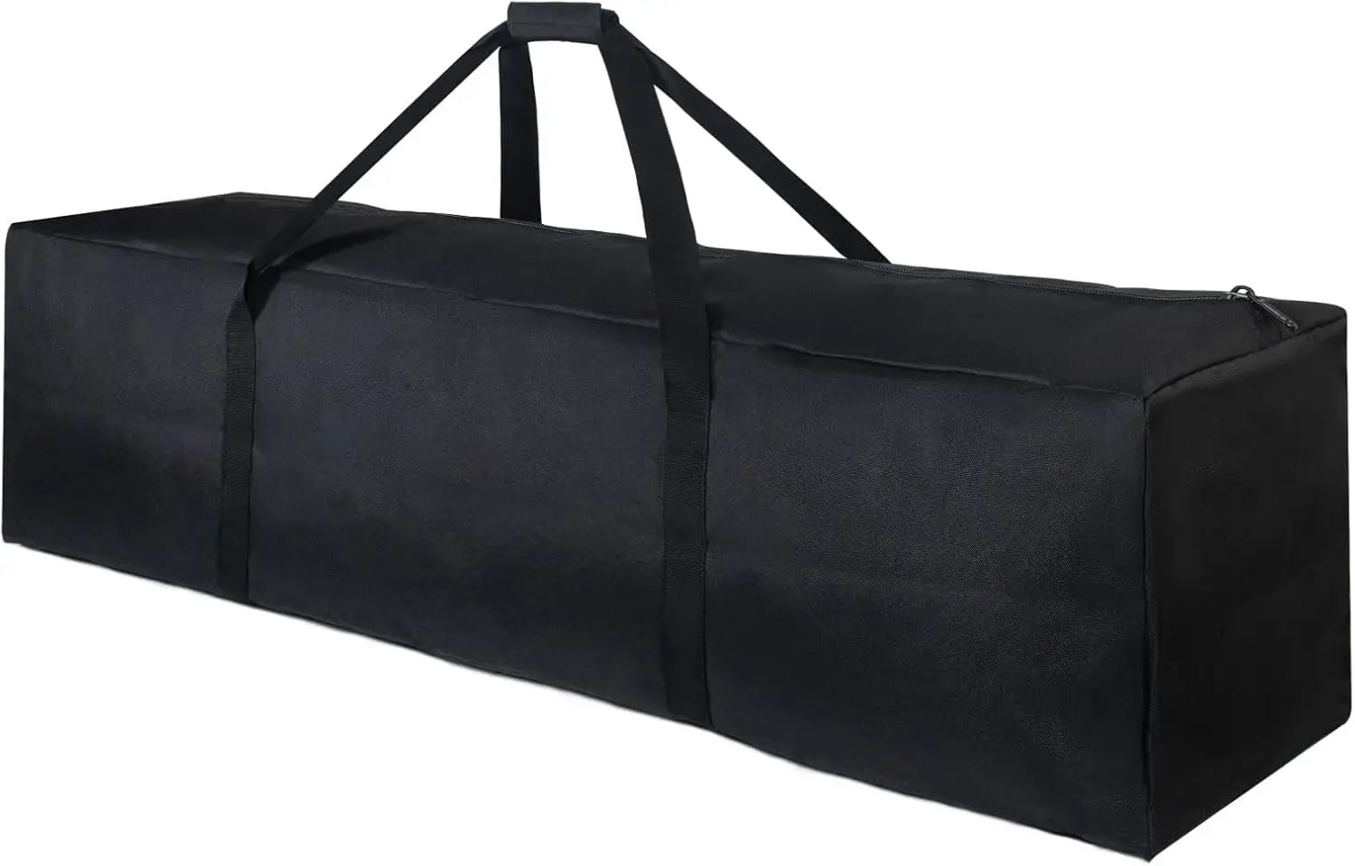 1-Pack 46 Inch Extra Large Zippered Duffel Bag, Waterproof Foldable Luggage Bag with Padded Handles (Black)
1-Pack 46 Inch Extra Large Zippered Duffel Bag, Waterproof Foldable Luggage Bag with Padded Handles (Black)