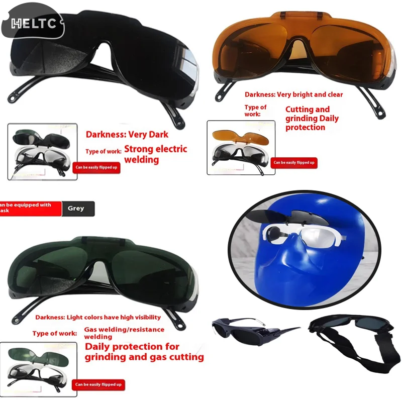 Welding Glasses Gas Argon Arc Solar Protective Glasses Anti Glare Polishing Safety Working Eye Protector Equipment Welder Goggle
Welding Glasses Gas Argon Arc Solar Protective Glasses Anti Glare Polishing Safety Working Eye Protector Equipment Welder Goggle