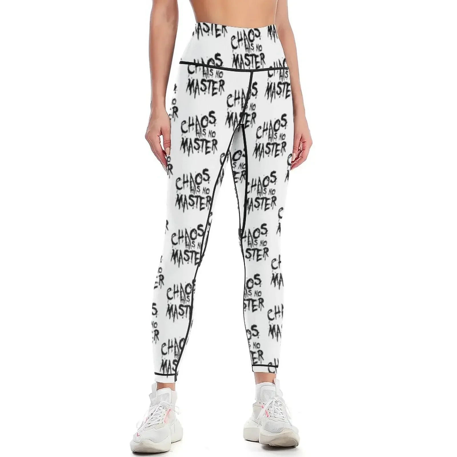 Chaos Has No Master Messy Black Graffiti Text Leggings Fitness woman joggers for for physical Clothing fitness Womens Leggings
Chaos Has No Master Messy Black Graffiti Text Leggings Fitness woman joggers for for physical Clothing fitness Womens Leggings