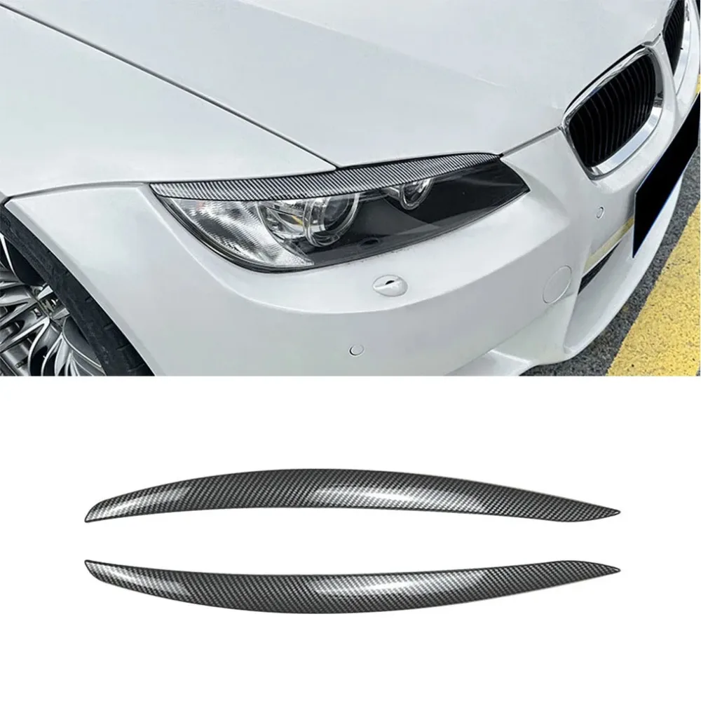 2Pcs Car Headlights Eyebrow Eyelids Trim Cover For BMW 3 Series E90 M3 E92 E93 Car Stickers Eyelids Trim Cover
2Pcs Car Headlights Eyebrow Eyelids Trim Cover For BMW 3 Series E90 M3 E92 E93 Car Stickers Eyelids Trim Cover