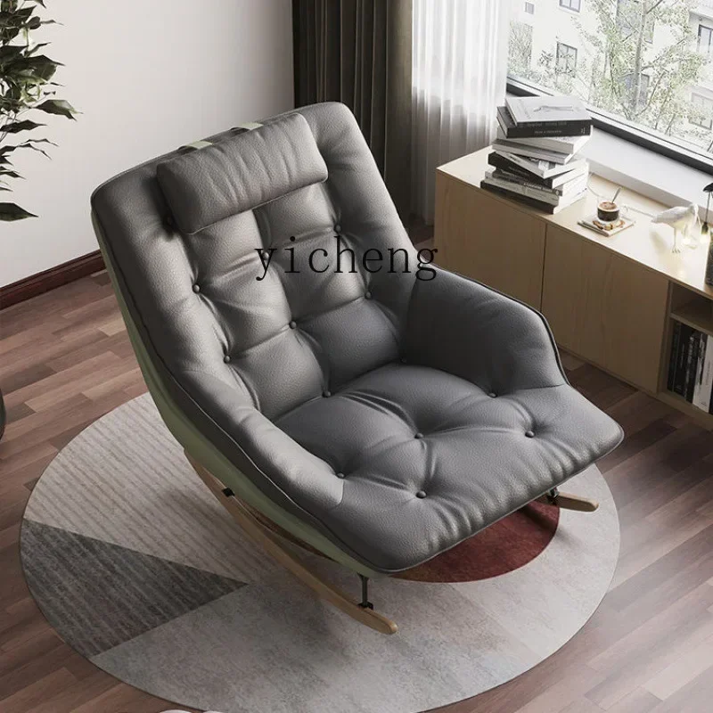 XL Single Sofa Recliner Faux Leather Rocking Chair Adult Balcony Study Lazy Bone Chair
XL Single Sofa Recliner Faux Leather Rocking Chair Adult Balcony Study Lazy Bone Chair