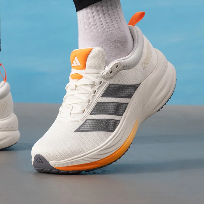 Adidas White Mesh Cushioning Running Shoes - Breathable Thick-Tread Men's and Women's Leisure Running Shoes - KJ4607
Adidas White Mesh Cushioning Running Shoes - Breathable Thick-Tread Men's and Women's Leisure Running Shoes - KJ4607