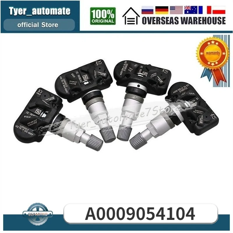 TPMS Tire Pressure Sensor A0009054104 433MHz For Mercedes-Benz A Class B Class CLA GLB GLS
TPMS Tire Pressure Sensor A0009054104 433MHz For Mercedes-Benz A Class B Class CLA GLB GLS