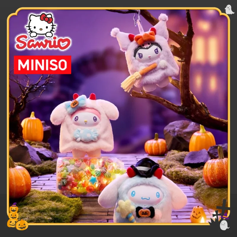 Genuine Miniso Sanrio Candy Carnival Night Series Blind Box Vinyl Face Pendant Surprise Gift Ghost Decor Mystery Kawaii Toys
Genuine Miniso Sanrio Candy Carnival Night Series Blind Box Vinyl Face Pendant Surprise Gift Ghost Decor Mystery Kawaii Toys