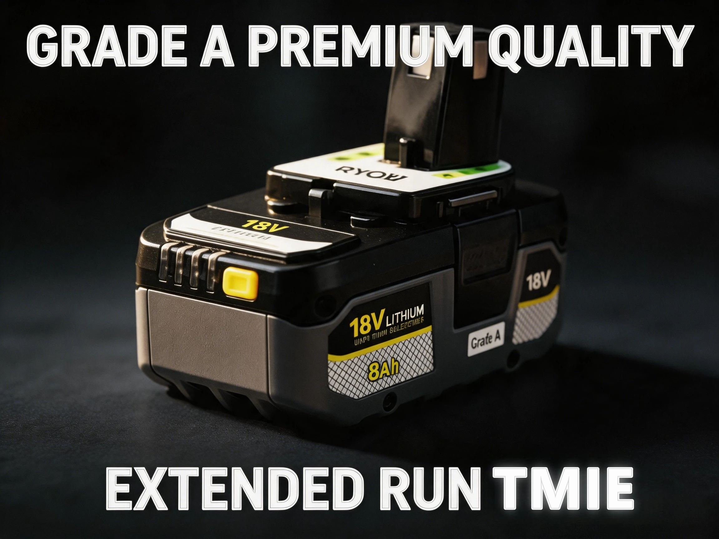 Original RYOBI 18V 8.0Ah Li-ion Battery High Capacity Long Runtime Low Self Discharge Tech Compatible withP107 P108 P109 RB18L20
Original RYOBI 18V 8.0Ah Li-ion Battery High Capacity Long Runtime Low Self Discharge Tech Compatible withP107 P108 P109 RB18L20