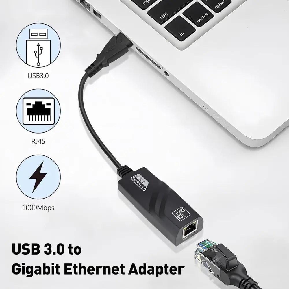 Сетевая карта Wi-Fi Dongle USB-LAN 3.0 Gigabit 1000 Мбит/с USB-адаптер Wi-Fi Антенна Свободно вращающийся USB-адаптер Ethernet
Сетевая карта Wi-Fi Dongle USB-LAN 3.0 Gigabit 1000 Мбит/с USB-адаптер Wi-Fi Антенна Свободно вращающийся USB-адаптер Ethernet