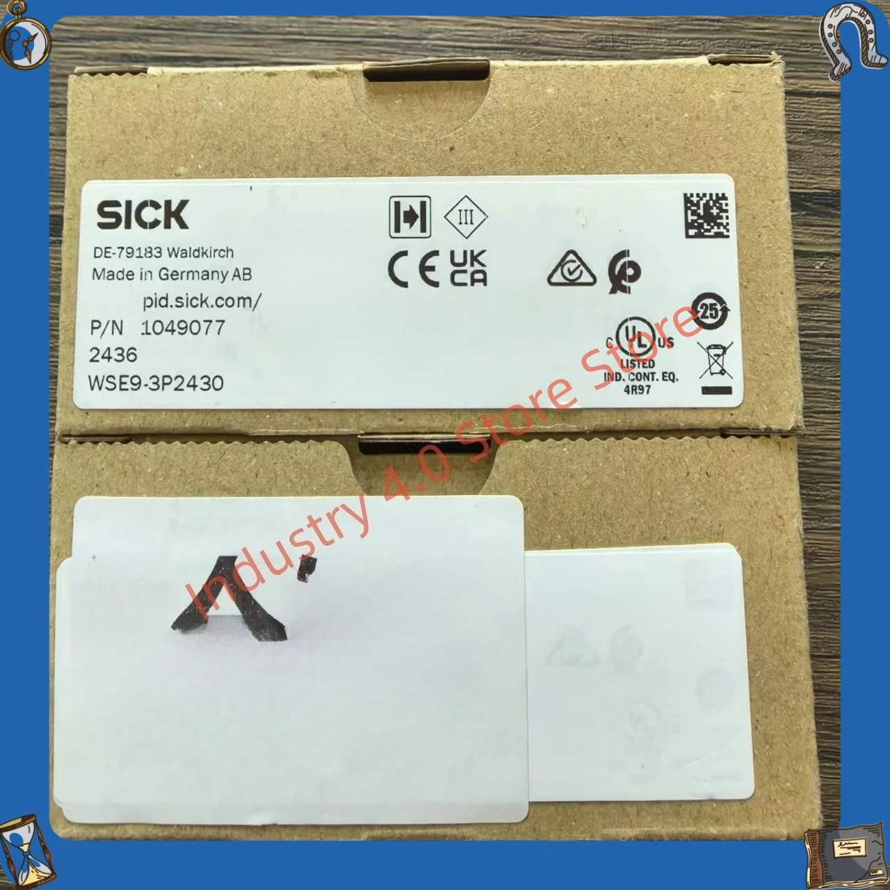 Photoelectric sensor new in box WSE9-3P2430 1049077
Photoelectric sensor new in box WSE9-3P2430 1049077