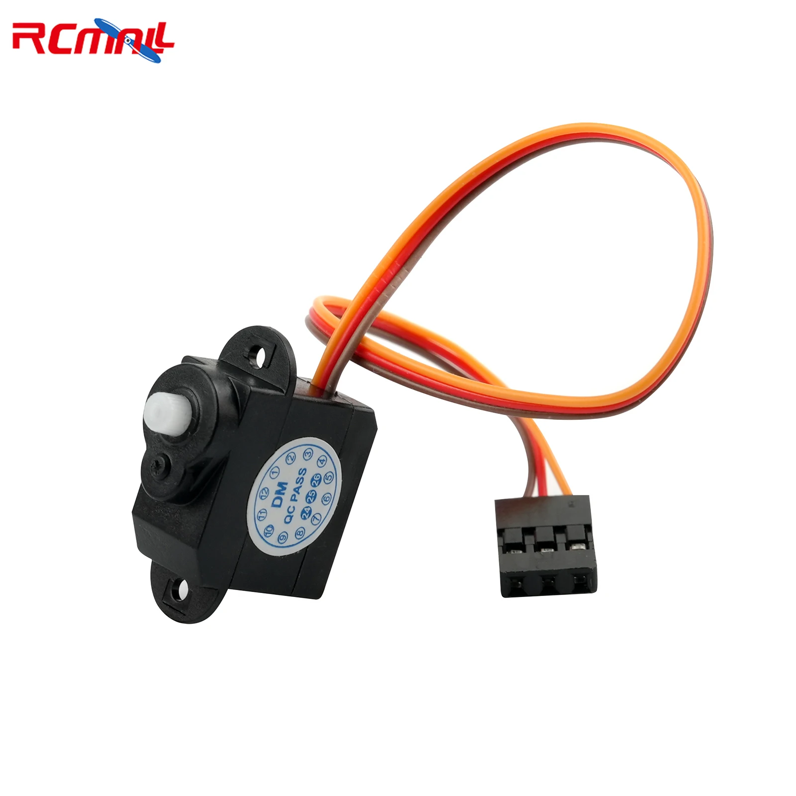 2.1g Mini Micro Servo 180 Degree Rotation DM-S0020 2g Plastic Mini Servo Motor 4.8V-6V for RC Hobby Parts DIY Toys
2.1g Mini Micro Servo 180 Degree Rotation DM-S0020 2g Plastic Mini Servo Motor 4.8V-6V for RC Hobby Parts DIY Toys