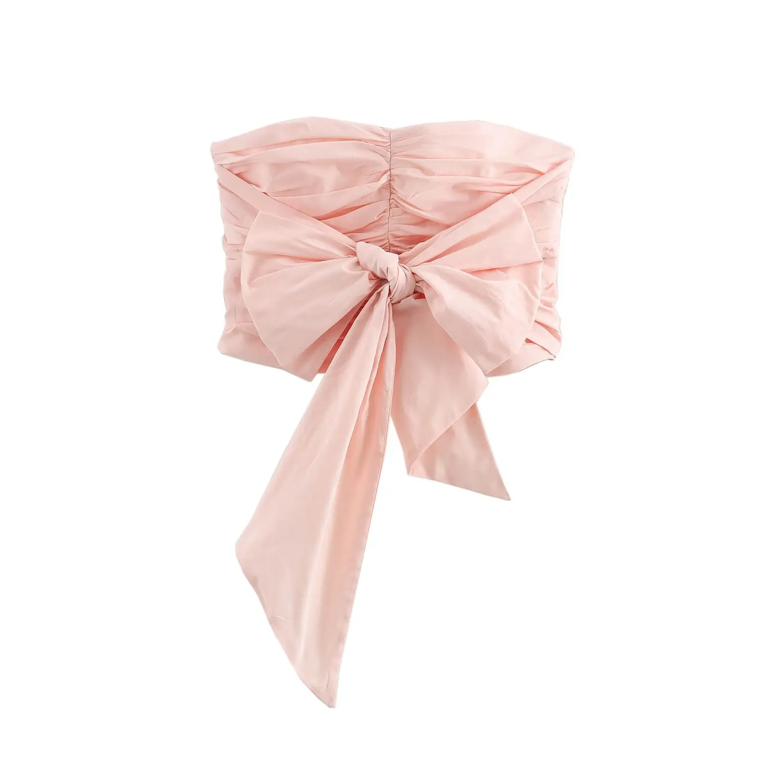 2024 ZAR4 Summer New Women's Fashion and Elegant Bow Decoration Tops with Tops and Taffeta
2024 ZAR4 Summer New Women's Fashion and Elegant Bow Decoration Tops with Tops and Taffeta