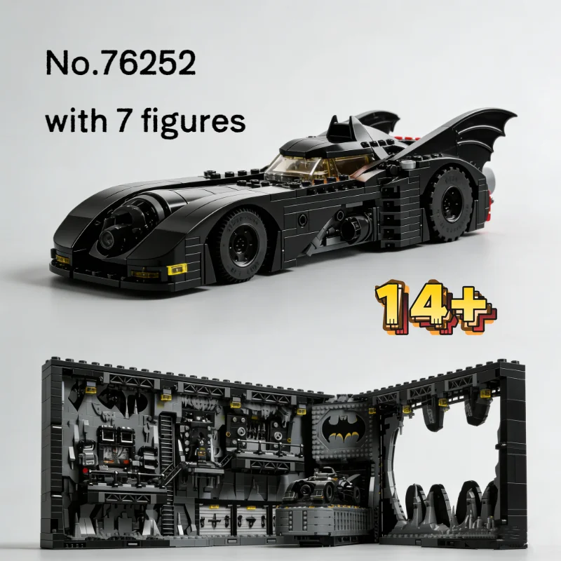 Cool 3981pcs New Classic Heroe Series Batcave Shadow Box 76252 Building Blocks Puzzle Model Bricks Toy For Birthday Gifts
Cool 3981pcs New Classic Heroe Series Batcave Shadow Box 76252 Building Blocks Puzzle Model Bricks Toy For Birthday Gifts