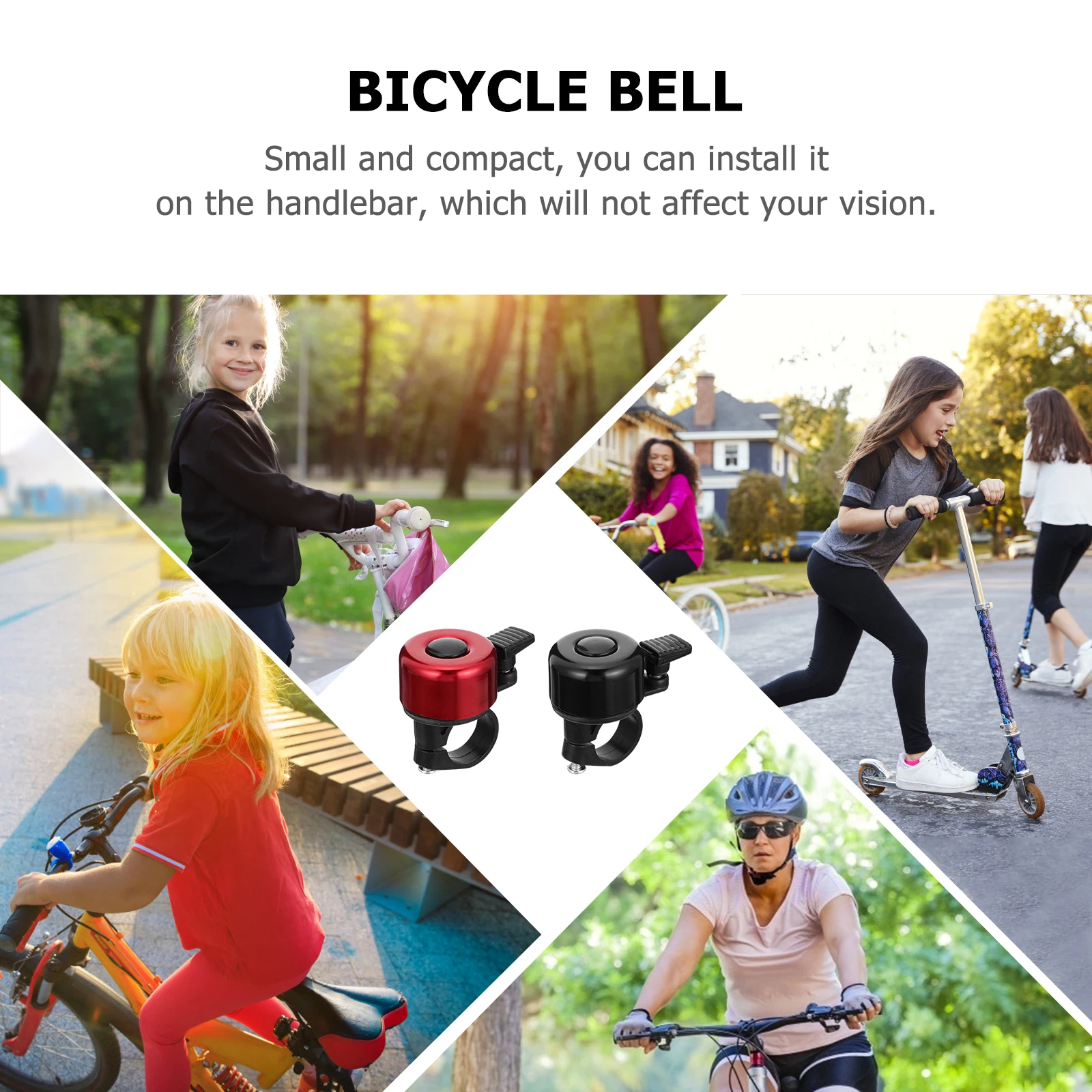 10pcs Aluminum Alloy Bells Clear Sound Waterproof Handlebar Bike Safety Bells Mountain Road Bicycle Safety Warning Accessories
10pcs Aluminum Alloy Bells Clear Sound Waterproof Handlebar Bike Safety Bells Mountain Road Bicycle Safety Warning Accessories